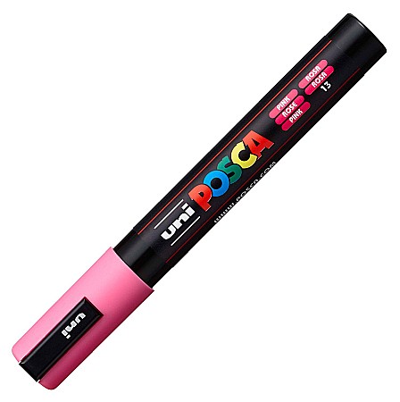 Markere Acrilice - MARKER UNI POSCA UNIVERSAL 5M 1.8-2.5 MM M316/14166 ROZ