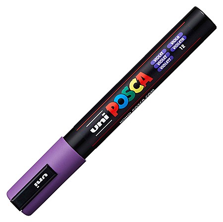 Markere Acrilice - MARKER UNI POSCA UNIVERSAL 5M 1.8-2.5 MM M445/14163 MOV