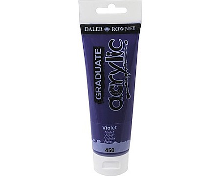 Culori si vopsele acrilice - FIL CULORI ACRIL DALER ROWNEY 120ML VIOLET 123120450