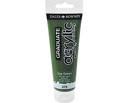 Culori si vopsele acrilice - FIL CULORI ACRIL DALER ROWNEY 120ML SAP GREEN 123120375