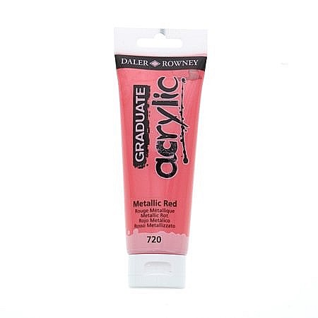 FIL CULORI ACRIL DALER ROWNEY 120ML ROSU METALIC 123120720 [0]