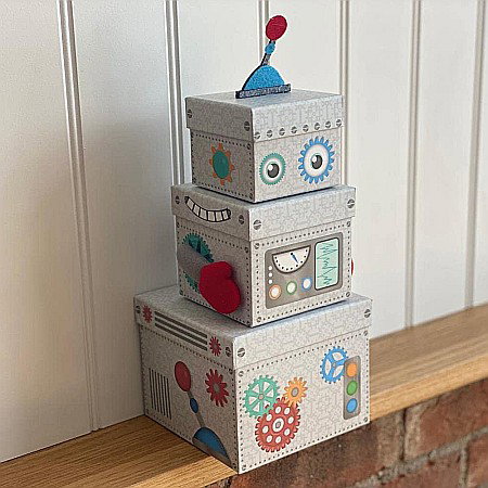 DE SEZON - CF CUTIE CADOU 3/SET ROBOT K-29859-BXC