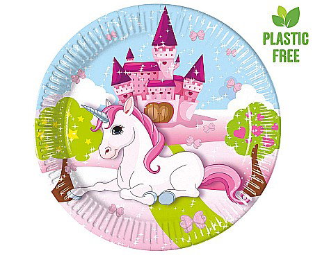 GOD FARFURII CARTON Unicorn, next generation, plastic free, 20cm 8/set 93732 [1]