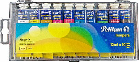 HE TEMPERA PELIKAN 10/SET 12 ML 719130 [0]
