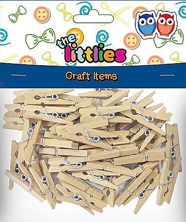 Decoratiuni din Lemn - DIA CLEME LEMN NATUR 25MM 45/SET THE LITTLIES 646520