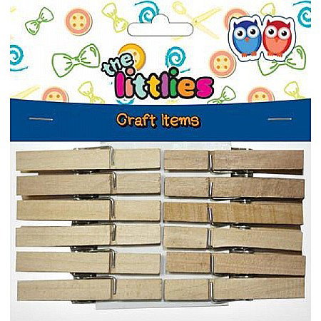 Decoratiuni din Lemn - DIA CLEME LEMN NATUR 48MM 12/SET THE LITTLIES 646523
