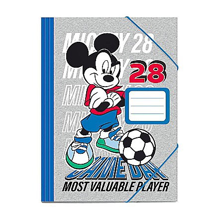 RECHIZITE SCOLARE IPB - DIA DOSAR CARTON CU ELASTIC 25*35CM MICKEY 563166