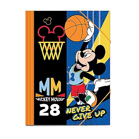 RECHIZITE SCOLARE IPB - DIA DOSAR CARTON CU ELASTIC 25*35CM MICKEY 563540