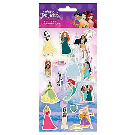 Etichete scolare si stickere - DIA STICKER 10*22CM PUFFY PRINCESS 563610