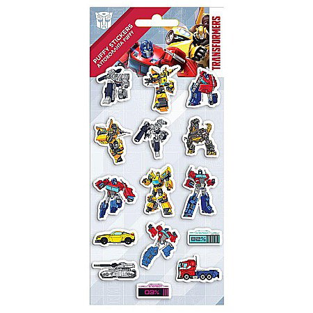 Stickere Decorative - DIA STICKER 10*22CM PUFFY TRANSFORMERS 483250