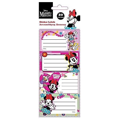 Etichete scolare - DIA ETICHETE SCOLARE AUTOADEZIVE 20/SET MINNIE 563893