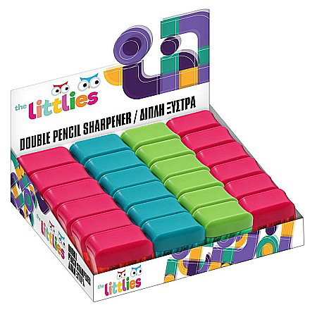 DIA ASCUTITOARE DUBLA CU CONTAINER 3 CULORI THE LITTLIES 646950 [3]