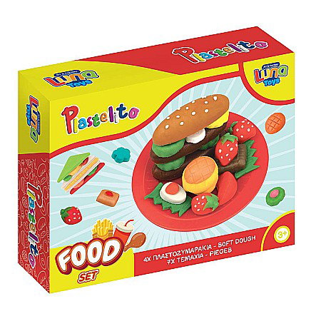 DIA JOC CREATIV MODELARE ALIMENTE DIN PLASTILINA 18*6*23.8CM LUNA 622532 [2]