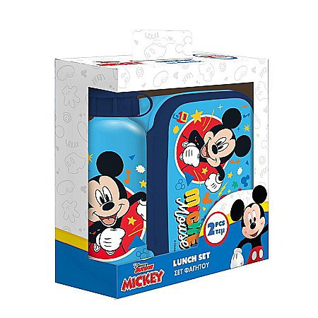 RECHIZITE SCOLARE IPB - DIA SET SCOALA CUTIE SANDWICH + STICLA APA ALUMINIU MICKEY 564403