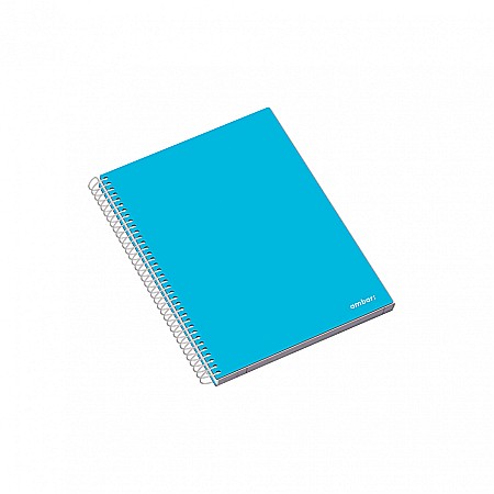 AM CAIET A5 100F SPIRA 5 SUBIECTE AMBAR SCHOOL LINII 163498 [1]