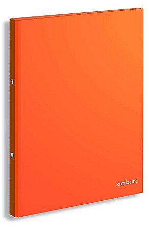 Caiete mecanice A4 - AM CAIET MECANIC IDEAS A4 20 MM 2 INELE PORTOCALIU 165164