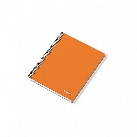AM CAIET A5 120F SPIRA 5 SUBIECTE AMBAR HARD COVER LINII 165355 [2]