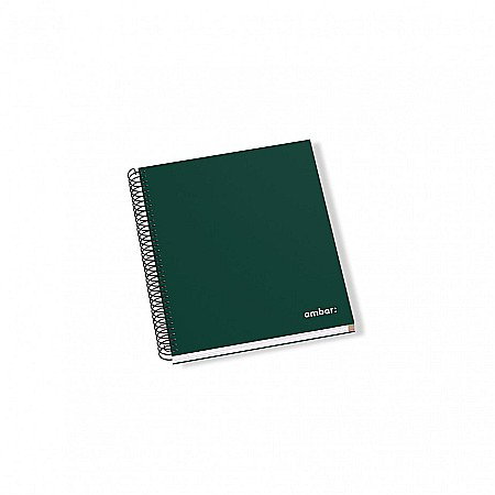 AM CAIET A5 120F SPIRA 5 SUBIECTE AMBAR HARD COVER LINII 165355 [4]