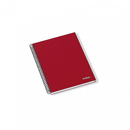 AM CAIET A5 120F SPIRA 5 SUBIECTE AMBAR HARD COVER LINII 165355 [5]
