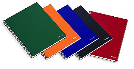 Caiete pentru studenti - AM CAIET A4 150F SPIRA 5 SUBIECTE HARD COVER LINII 165362