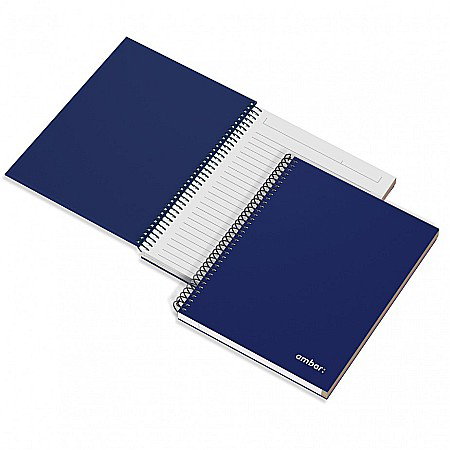 Caiete de Calitate - AM CAIET A5 120F SPIRA BLUE HARD COVER LINII 166826