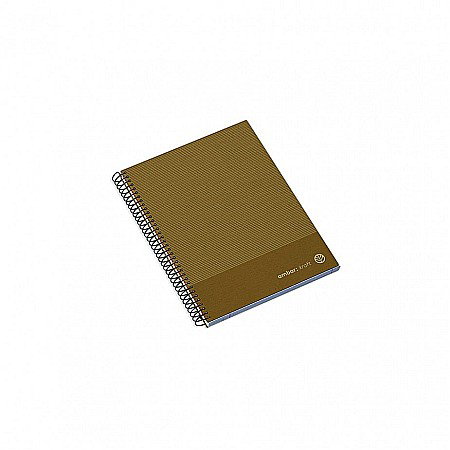 CAIET A5 100F SPIRA PATRATELE HARD COVER KRAFT 207888 [2]