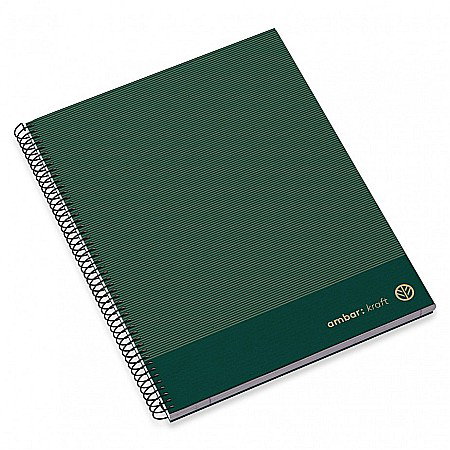 CAIET A4 100F SPIRA PATRATELE HARD COVER KRAFT 207901 [4]