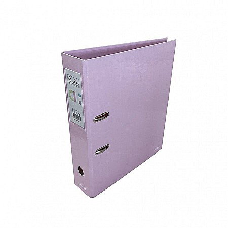 ORGANIZARE SI ARHIVARE - AM BIBLIORAFT A4 AMBAR PASTEL 7.5CM ROZ 209950