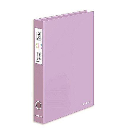 Caiete mecanice A4 - CAIET MECANIC A4 AMBAR 2 INELE PASTEL PURPLE 212585