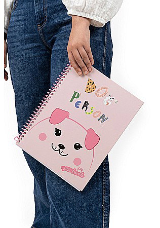 AM CAIET A4 80F SPIRA DOG PERSON GIRL LINII 221181 [2]