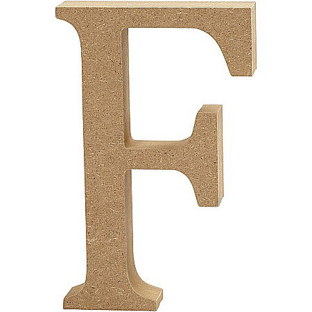 Cifre/ Litere din MDF - CC LITERA MDF 13 CM F 56315