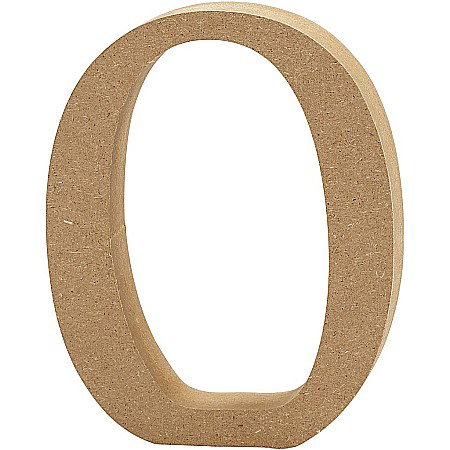 Cifre/ Litere din MDF - CC LITERA MDF 13CM O 56324