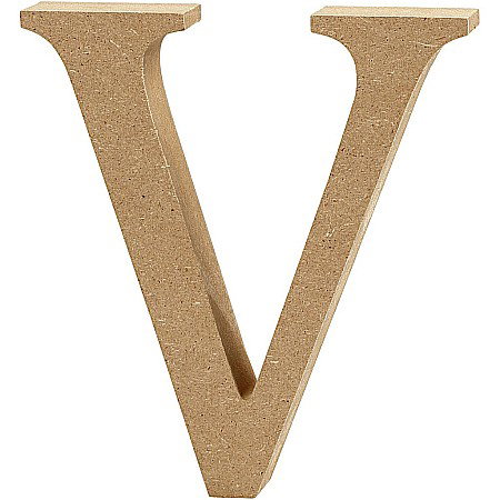 Cifre/ Litere din MDF - CC LITERA MDF 13CM V 56331