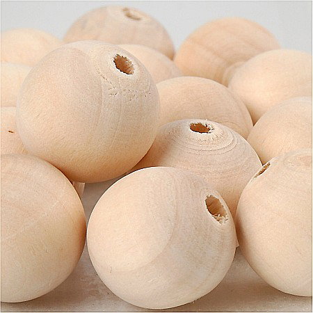 Bile/ Inele Lemn - CC BILA LEMN 20*4MM 14/SET 566680