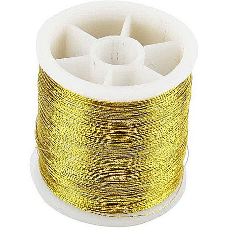 CC SNUR METALIZAT 0.15MM*100M AURIU, DIN PLASTIC 514650 [1]