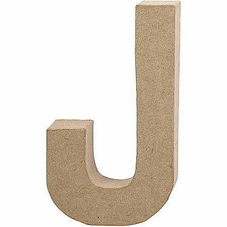 Litere si Numere din Carton Presat - CC LITERA PAPIER MACHE 26609-J 20.5*11.8CM
