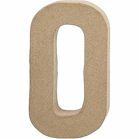 Litere si Numere din Carton Presat - CC LITERA PAPIER MACHE 26614-O 20.5*11.8CM