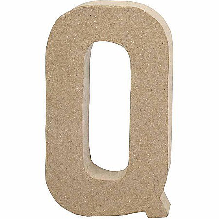 Litere si Numere din Carton Presat - CC LITERA PAPIER MACHE 26616-Q 20.5*11.8CM