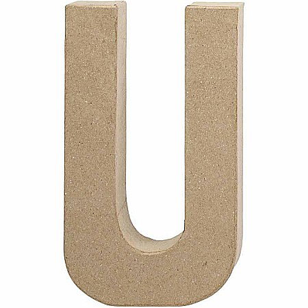 Litere si Numere din Carton Presat - CC LITERA PAPIER MACHE 26620-U 20.5*11.8CM