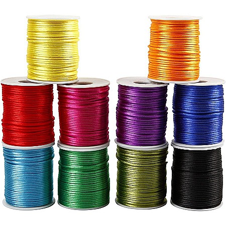 Banda satin - CC SATIN ROLA 2MM*50M DIVERSE CULORI 51551