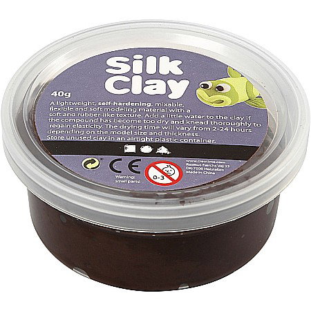 Foam clay, silk clay - Pastă de modelaj fină cu uscare la aer Silk Clay 40G MARO 79123