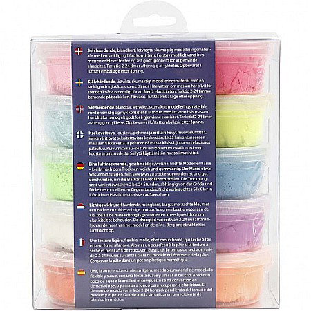 CC PLASTILINA MATASOASA 10/SET X 40 GR SILQ CLAY BASIC 79146 [3]