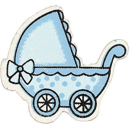 CC FORME LEMN CARUCIOR BEBE ALBASTRU 599711 [0]