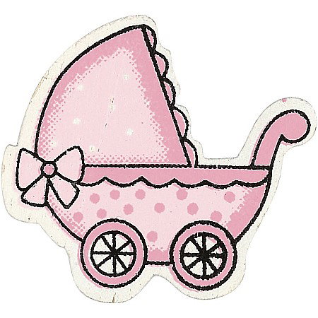 CC FORME LEMN CARUCIOR BEBE ROZ 599717 [0]