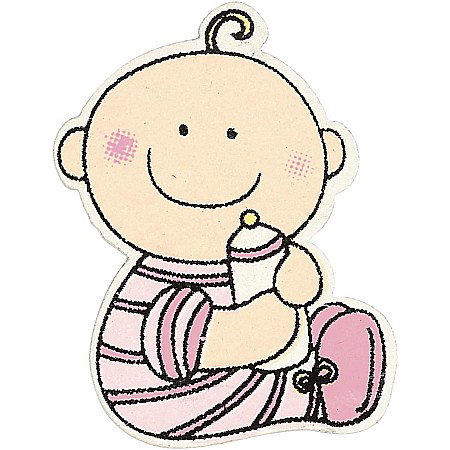 Botezuri, Gender reveal - CC FORME LEMN BABY GIRL ROZ 599817