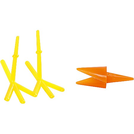 Figurine si Accesorii Paste - CC PICIOARE PUI + CIOC 78280
