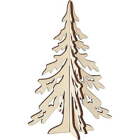 DE SEZON - CC BRADUT LEMN 20*13 CM 56169