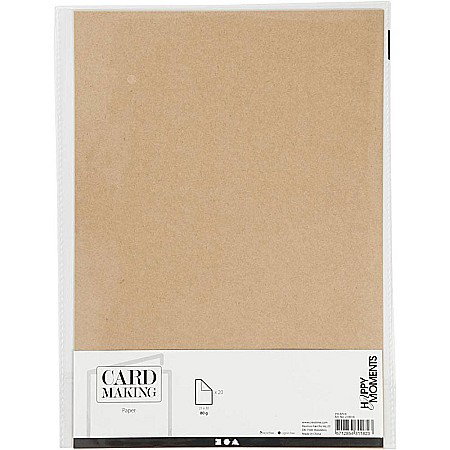 CC HARTIE KRAFT A4 120G 20/SET 218016 [1]