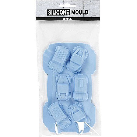 CC MATRITA DIN SILICON - 6 MASINI 3*4.5CM 12.5ML ALBASTRU 37132 [2]