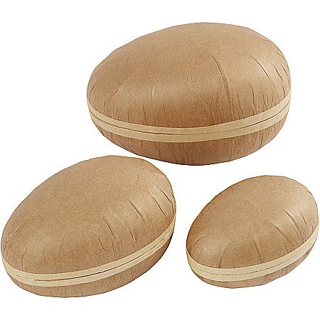 Selecție Articole Paște la Super Preț - CC OU PAPIER MACHE 3/SET 54174